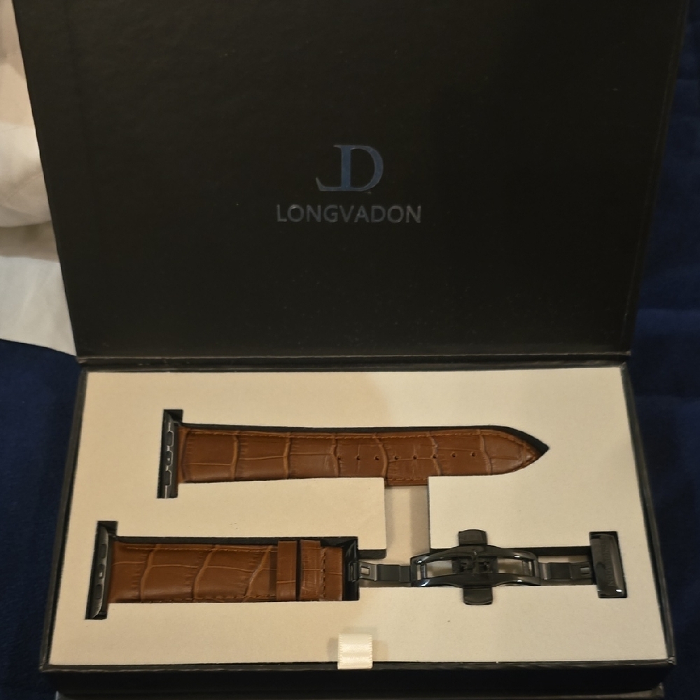 Brown Leather Watch Strap